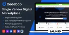 Codebob v1.3 Nulled + Plugins - Single-Vendor Digital Marketplace