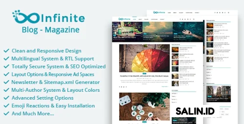 Infinite v4.5 Nulled - Blog & Magazine Script