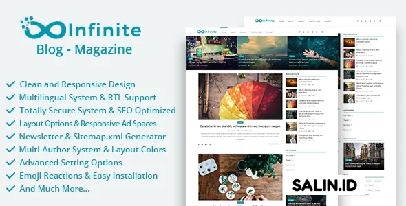 Infinite v4.5 Nulled - Blog & Magazine Script